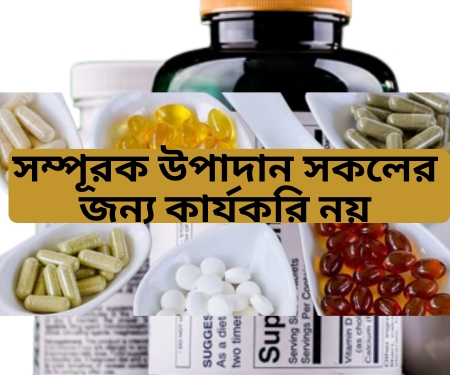 সম্পূরক খাদ্য উপাদানসমূহ উপকারি নাকি অলীক কল্পনা!